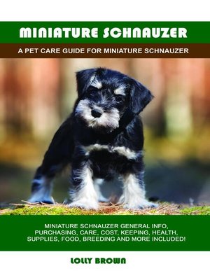 cover image of Miniature Schnauzer